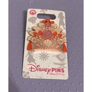 Disney Parks Princess Tiara Crown Pin 2023 Moana Walt Disney world WDW